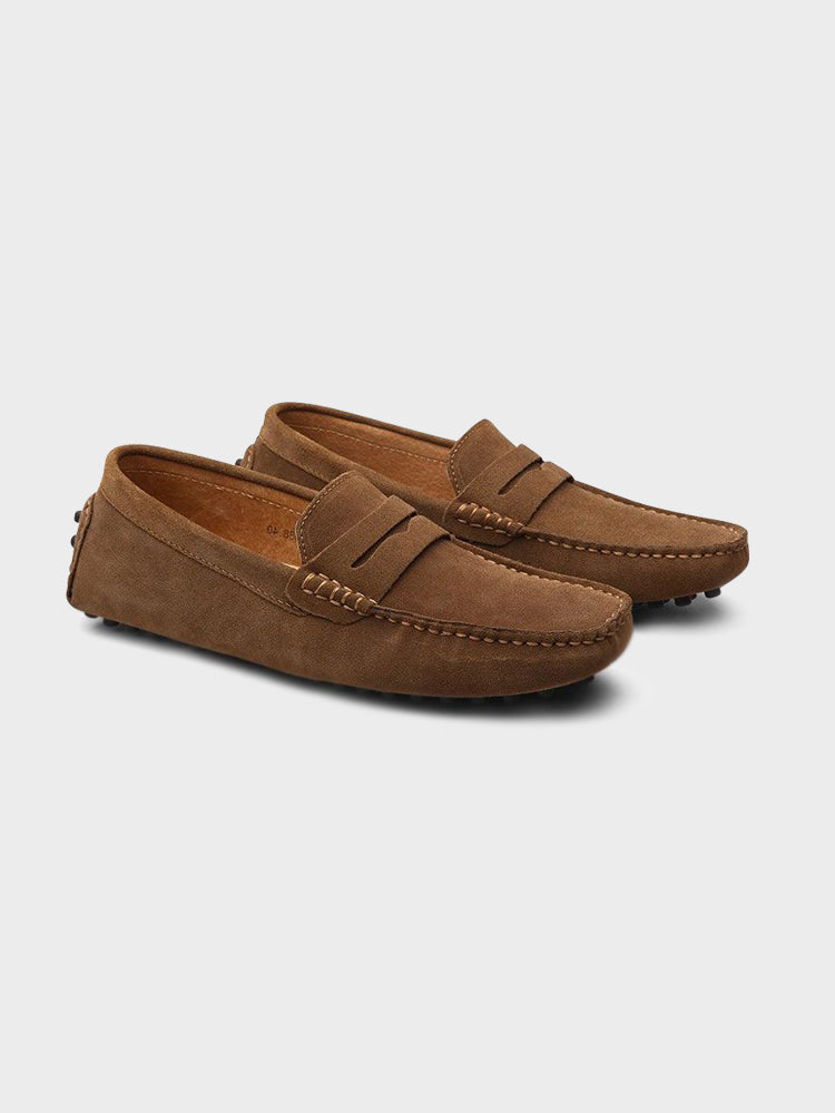 OSCAR | Suede Boat Loafers