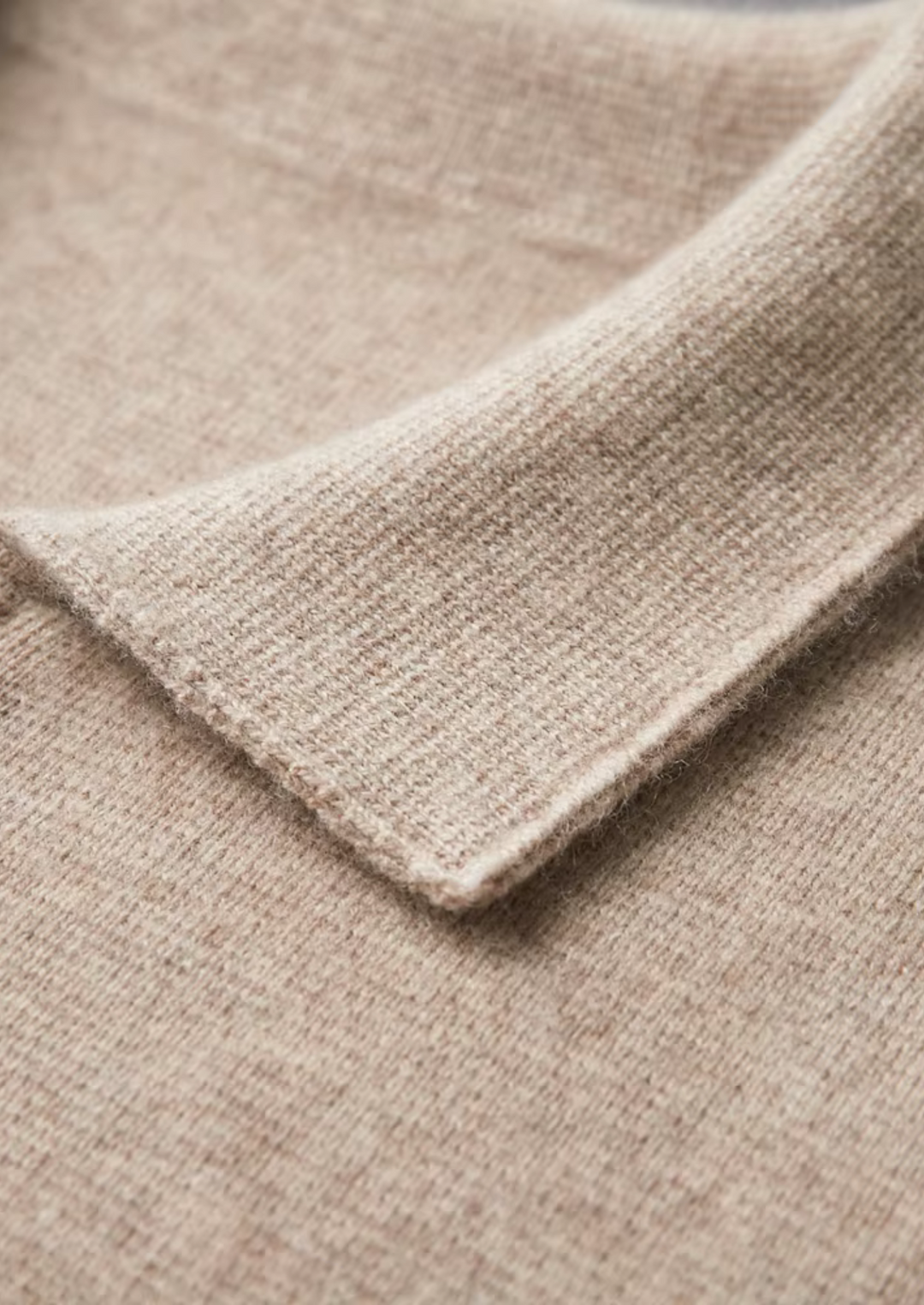 ISAAC | Merino Wool Zip Polo Cardigan