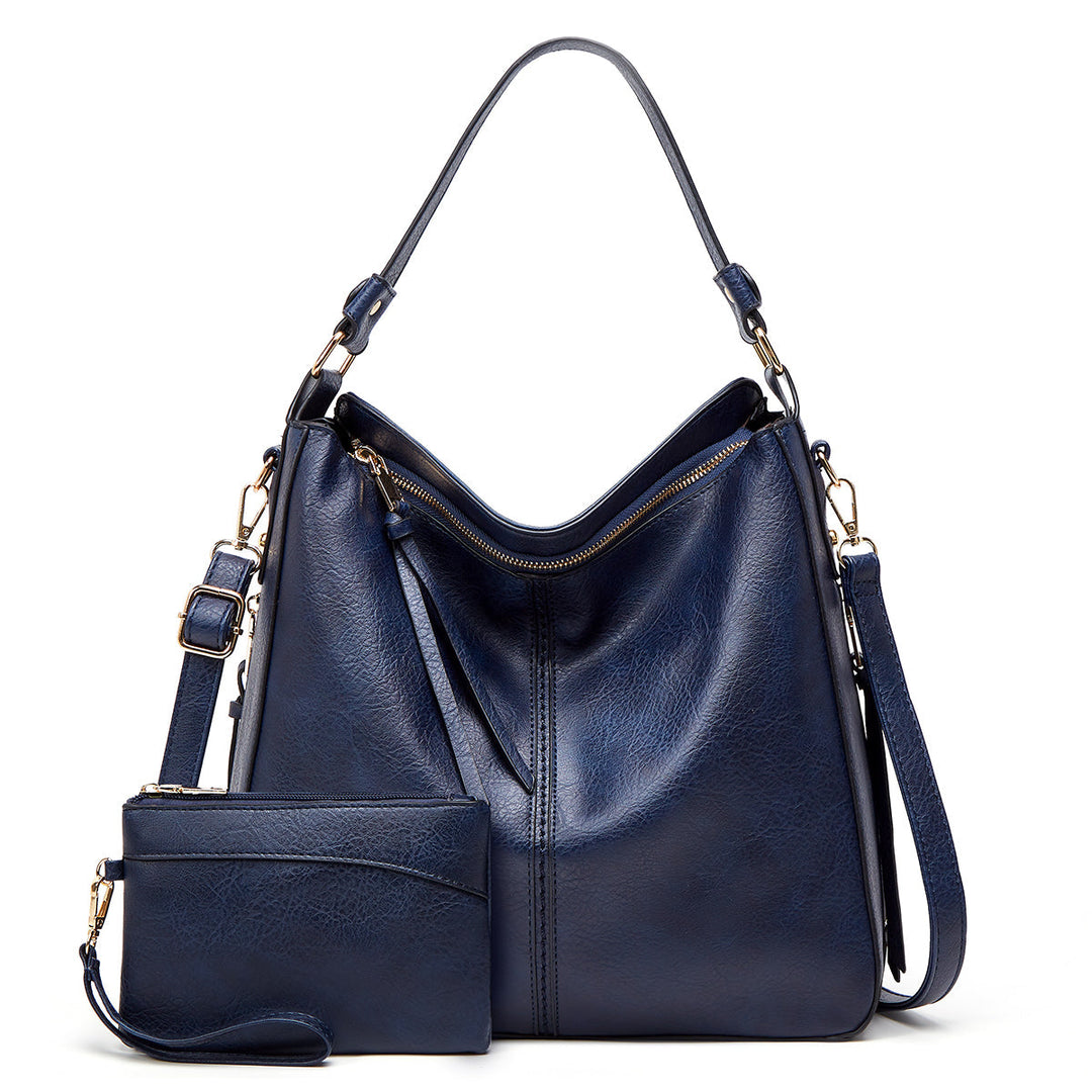 PARKER | The Everyday Leather Anti-Theft Handbag + FREE Pouch Wallet That Fits Everything