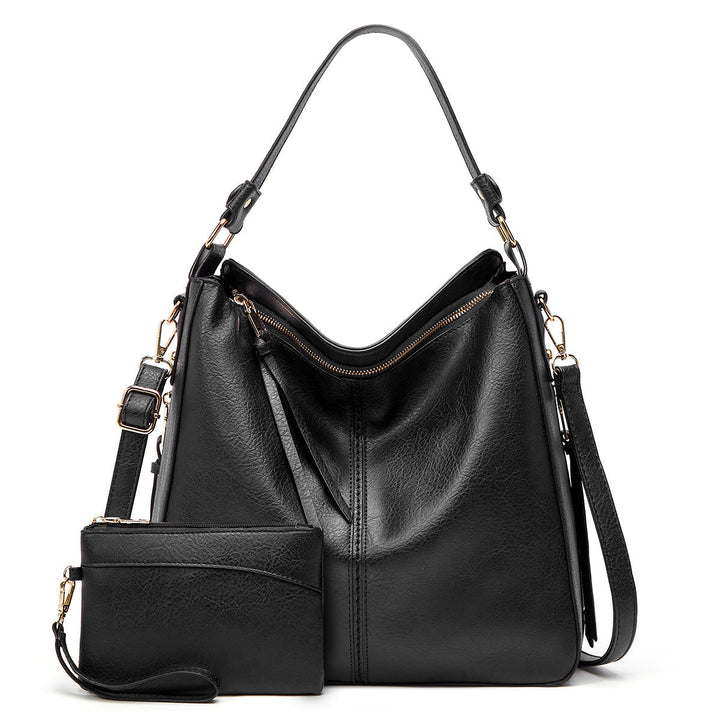 PARKER | The Everyday Leather Anti-Theft Handbag + FREE Pouch Wallet That Fits Everything
