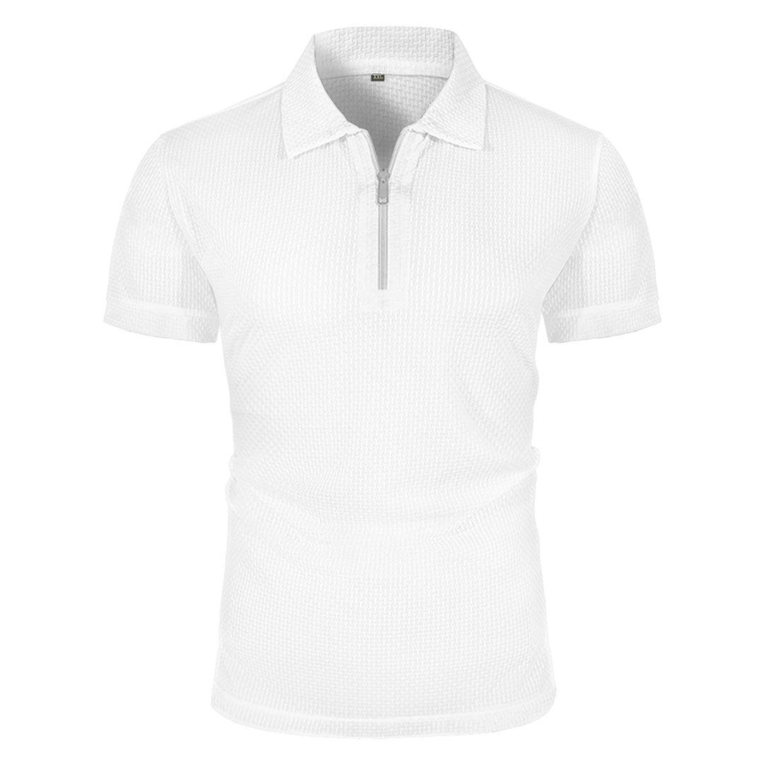 EZRA | Half-Zip Polo Shirt