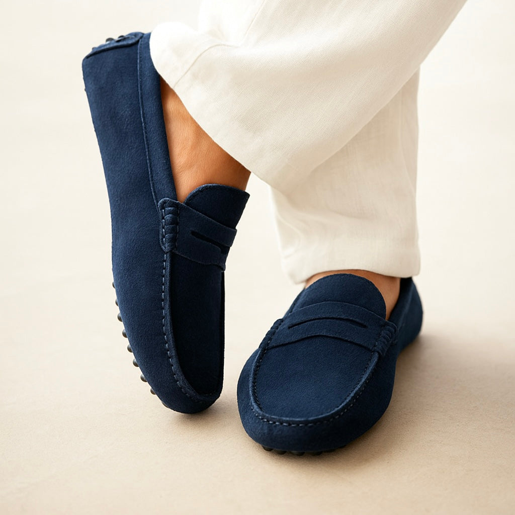 OSCAR | Suede Boat Loafers