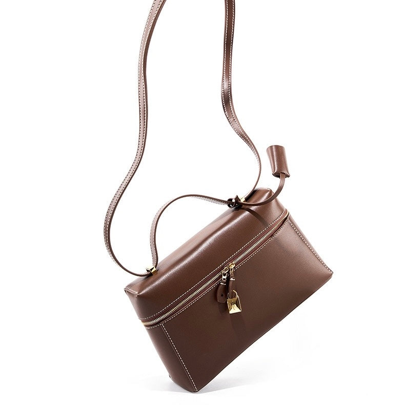LOLA | Women's Genuine Leather Crossbody Bucket Bag