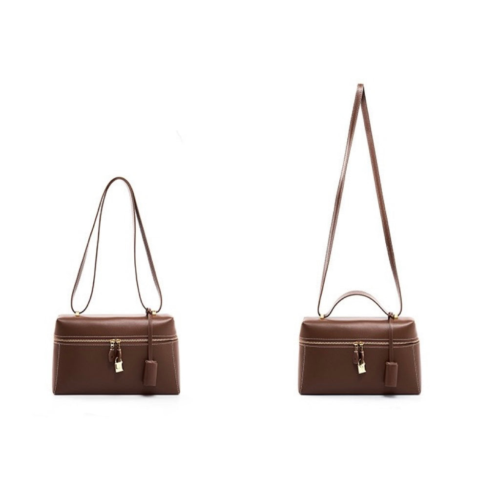 LOLA | Women's Genuine Leather Crossbody Bucket Bag