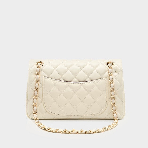 BELLA | Quilted Women's Genuine Leather Shoulder Crossbody Bag