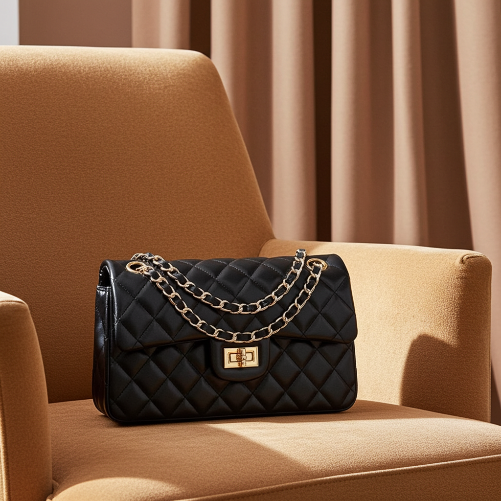 BELLA | Quilted Women's Genuine Leather Shoulder Crossbody Bag