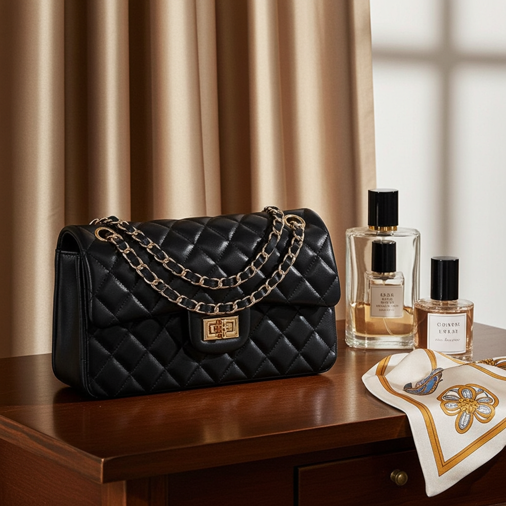 BELLA | Quilted Women's Genuine Leather Shoulder Crossbody Bag