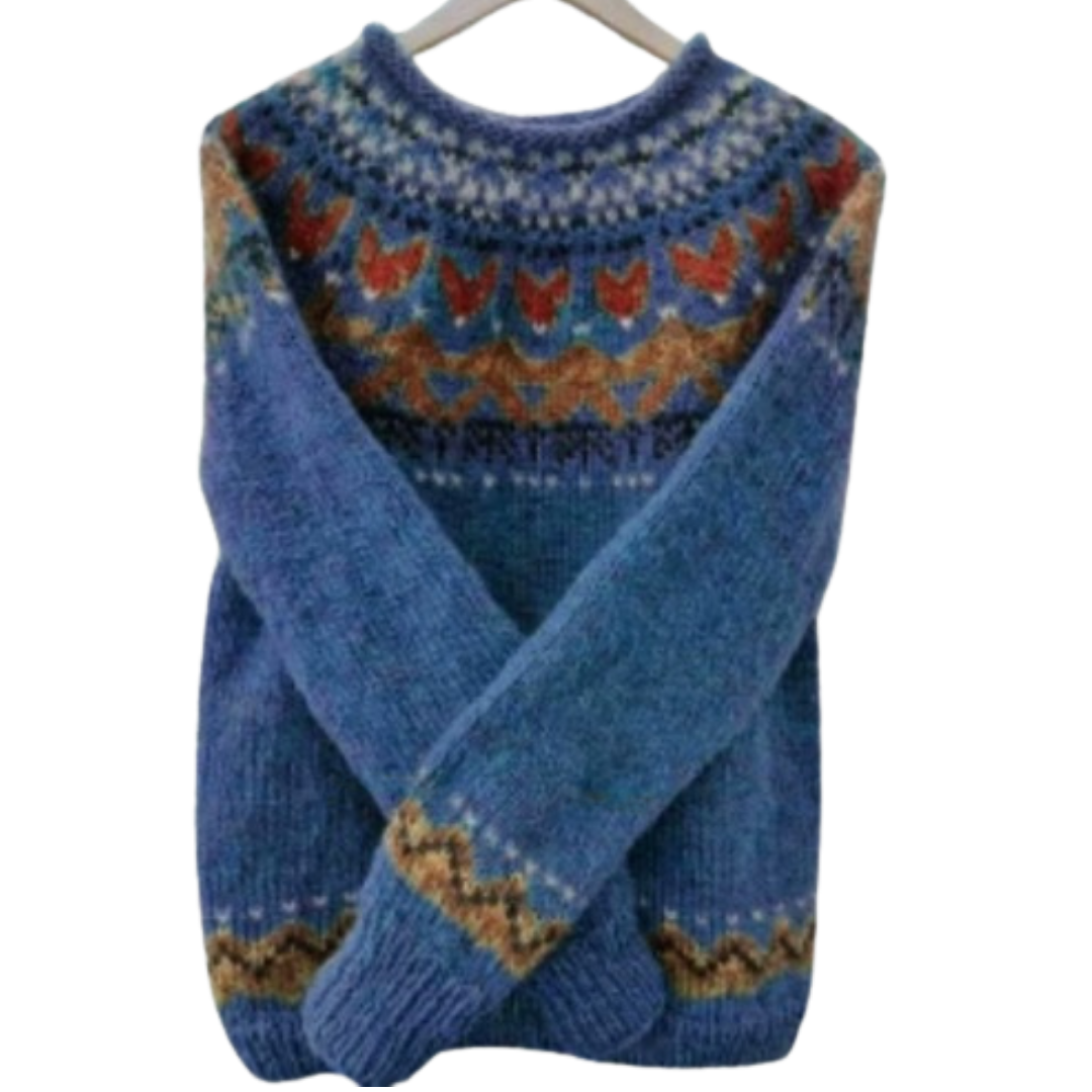 Velvo™ | Klassisk Vintage Stickad Tröja