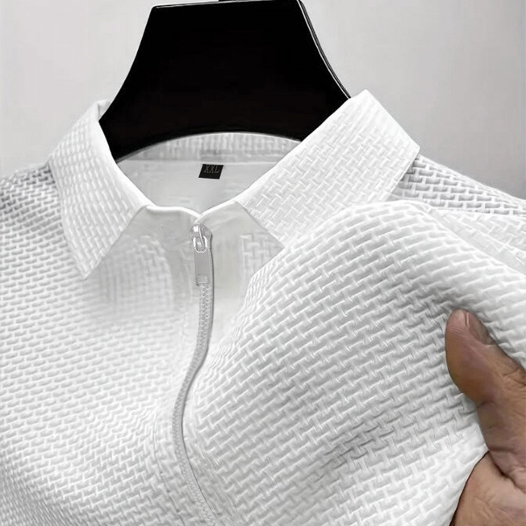 EZRA | Half-Zip Polo Shirt